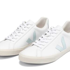 Veja - Esplar Logo Leather Sneakers Extra White Menthol